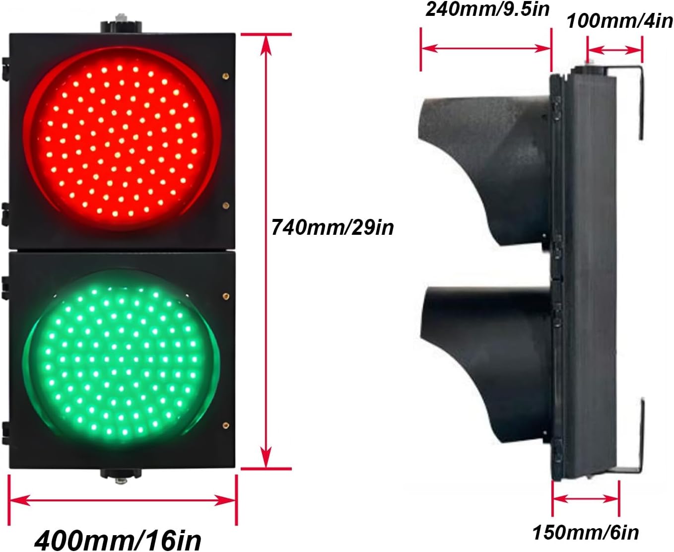 JINGSHIQIAOPL 矢印信号機 信号機 LED信号機ランプ LEDインジケータ